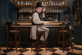 photographic shooting inspired by wes anderson's film Asteroid City