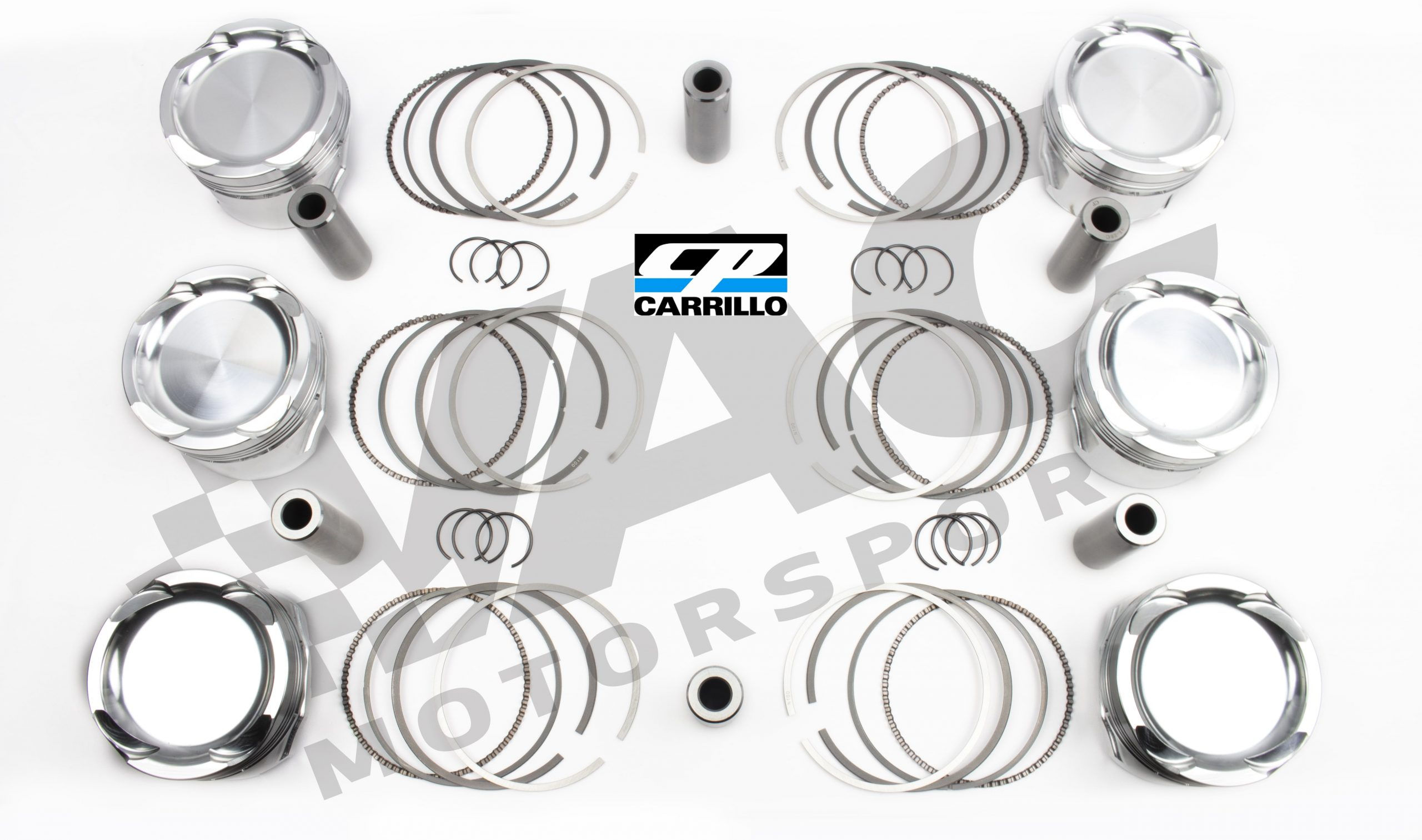 VTT B58 CP-Carrillo Forged Piston Set (82/82.5mm, 10.25/10.5/11:1)