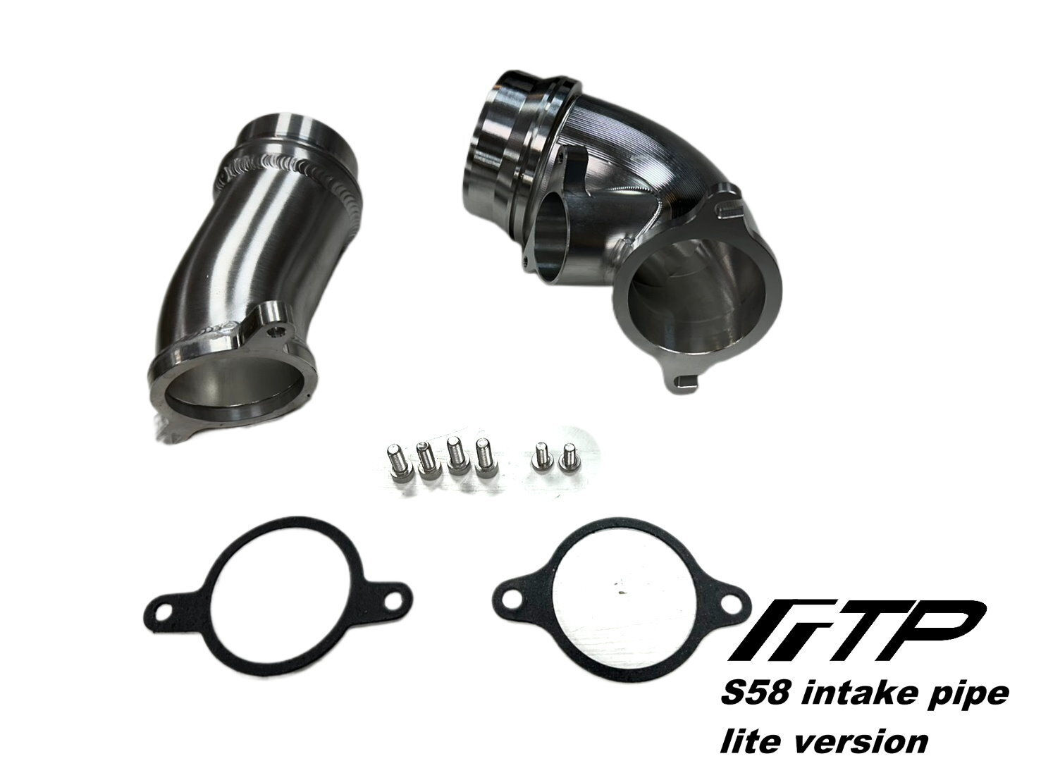 FTP Motorsport S58 High-Flow Turbo Inlet Pipe (Lite) - M2 / M3 / M4, photo 1 of 8