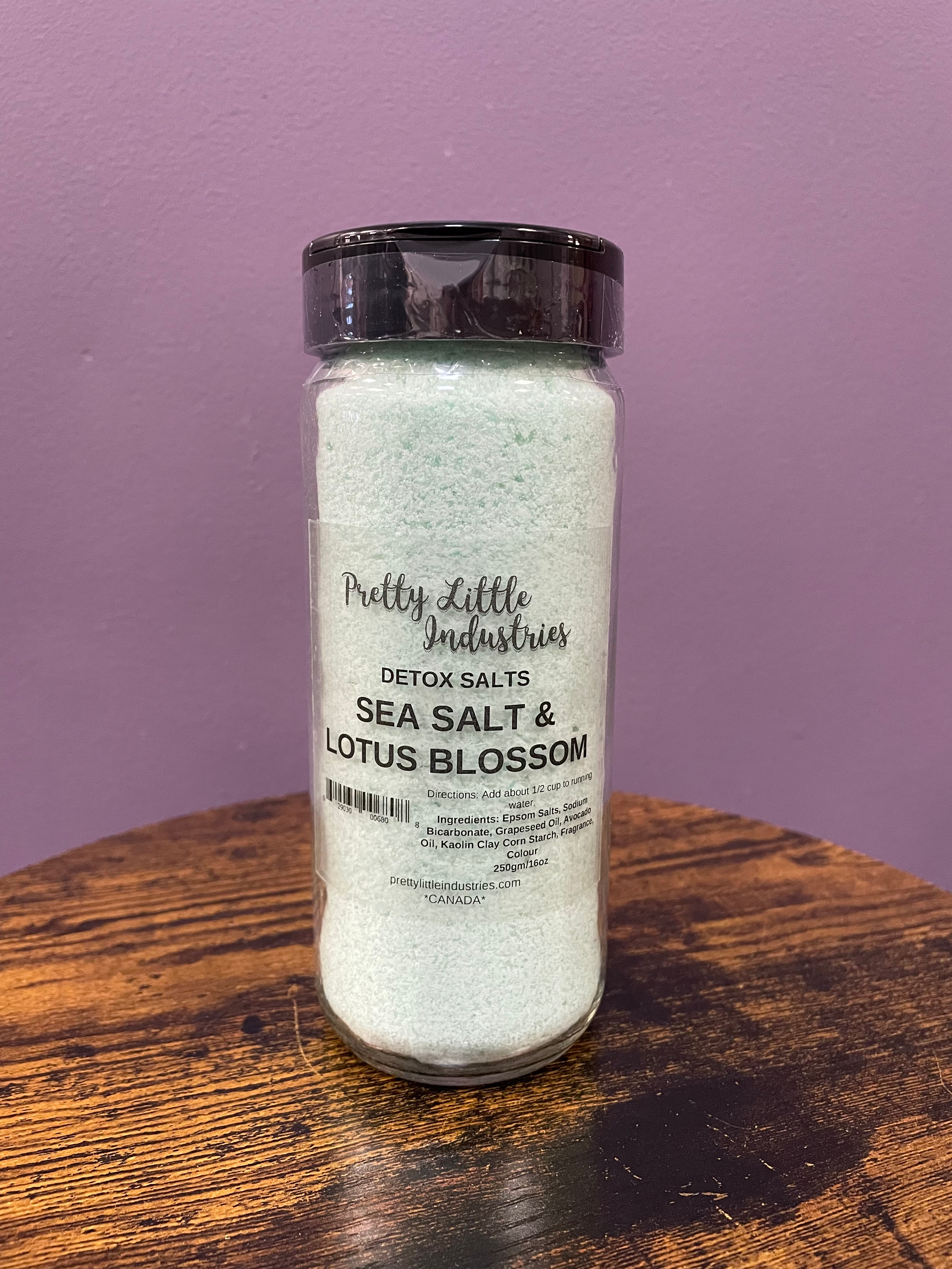 Sea Salt & Lotus Blossom Detox Bath Salts