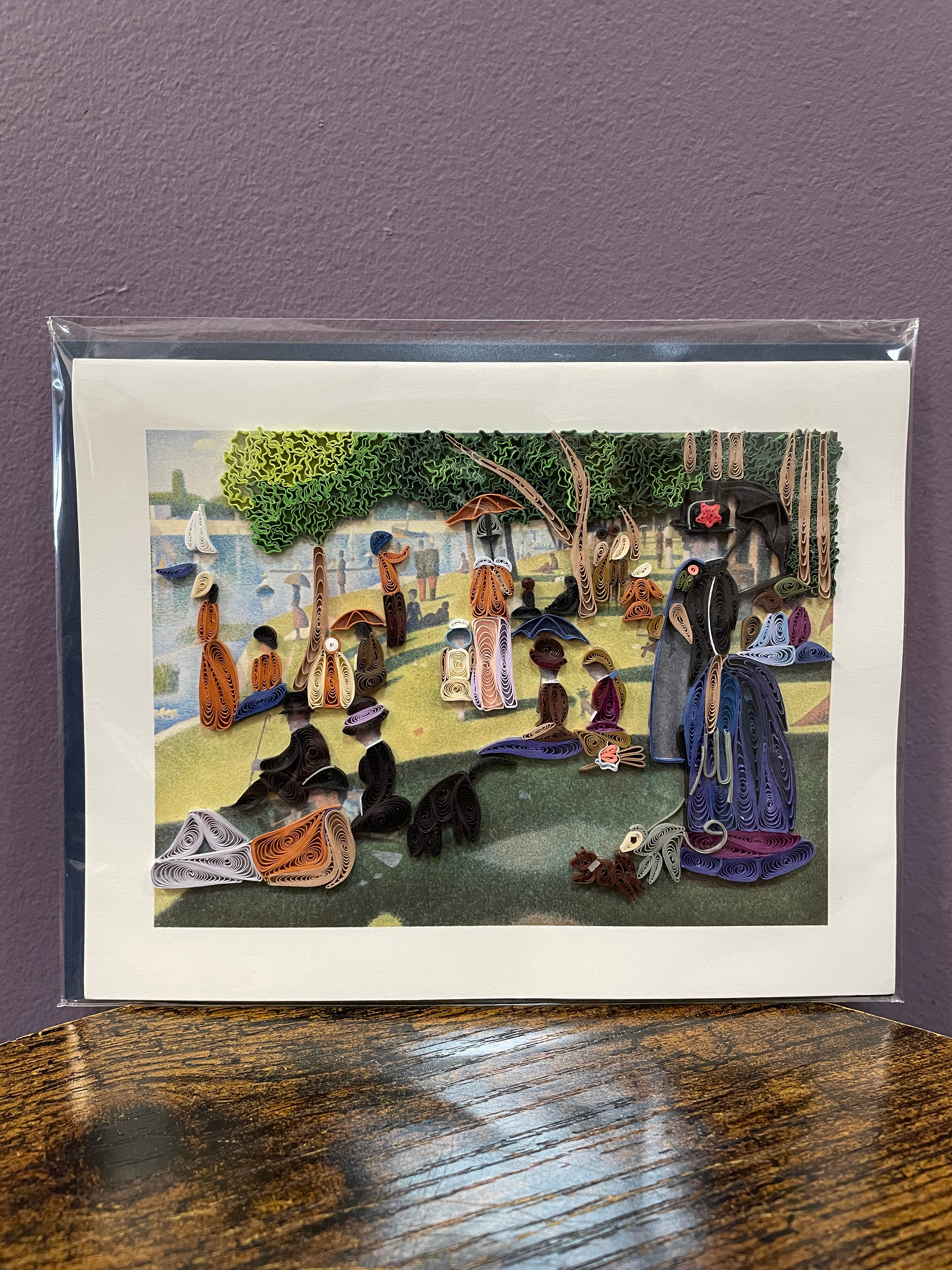 A Sunday Afternoon Quilling Card 
