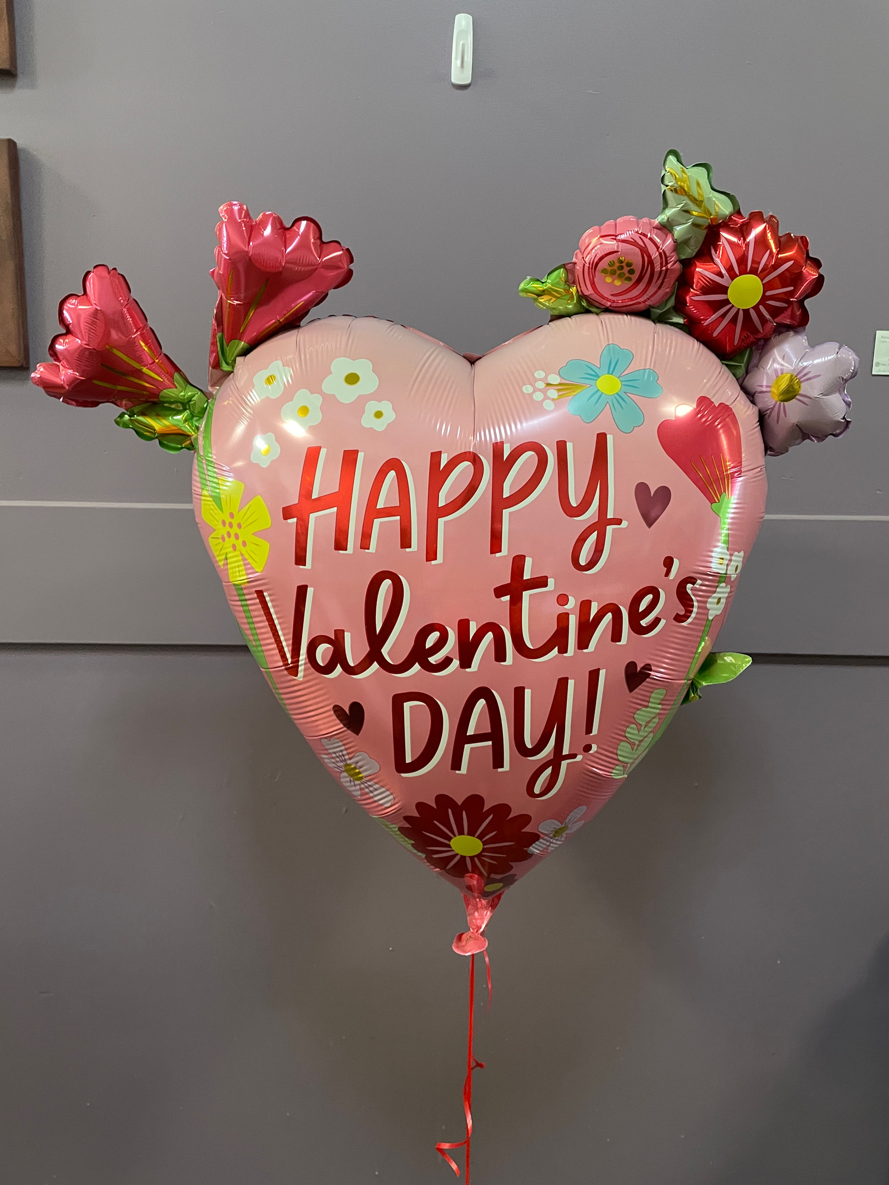 Happy Valentine’s Day Mylar Balloon (Pink)