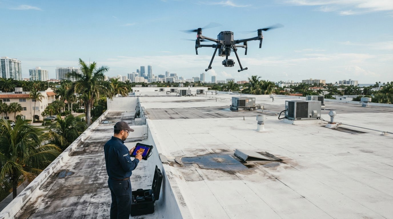 How to Earn from Commercial Drone Roof Inspections
