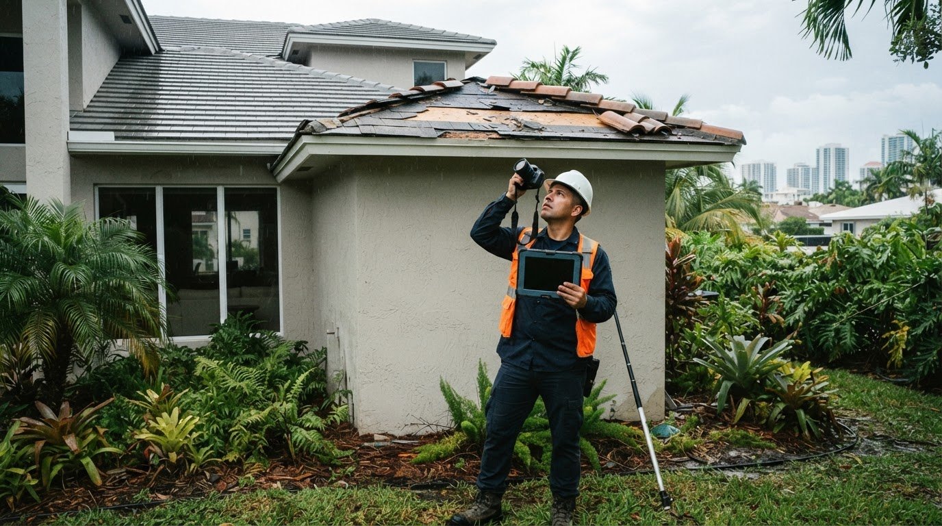 Property Damage Assessment in Miami for Storms and Repairs