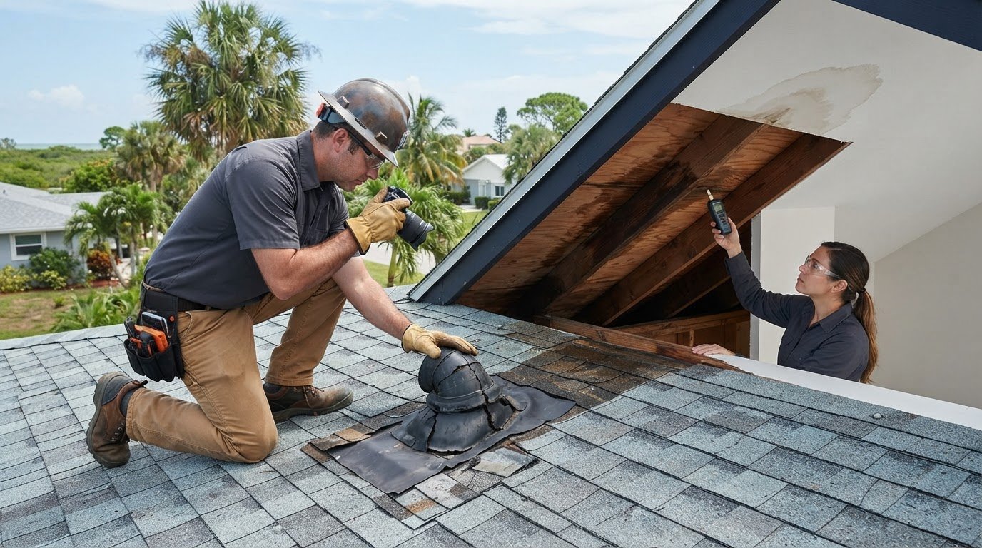 How to Trace Water Entry Points in a Roof Leak Investigation