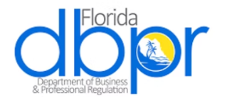 Florida DBPR licensing agency logo