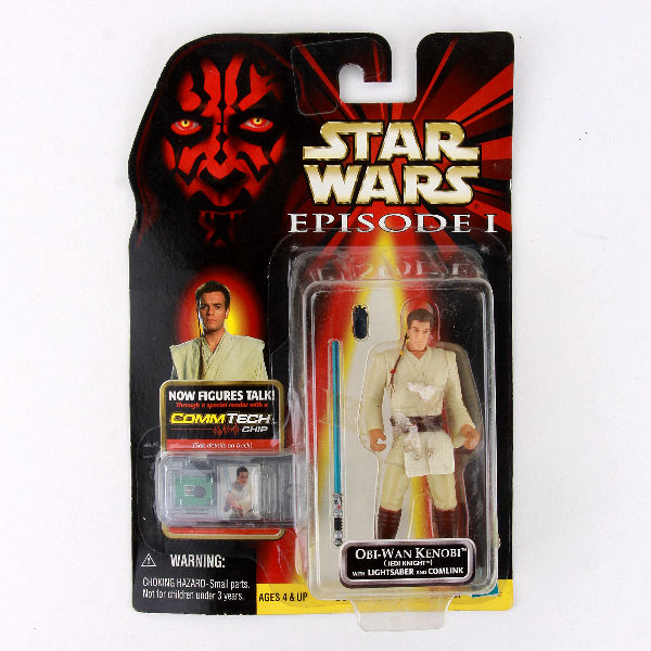 Obi-Wan Kenobi - Classic 1999 Star Wars TPM Episode 1 Action Figure - Hasbro