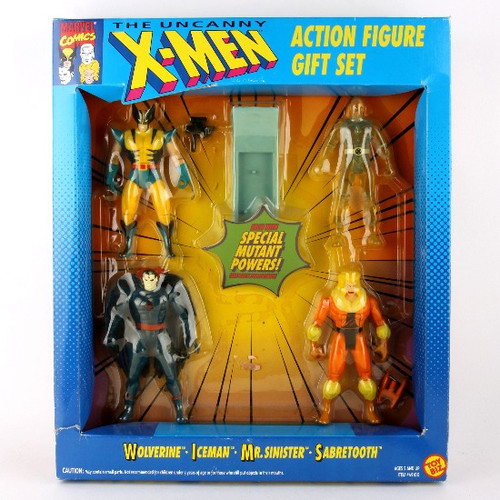 Wolverine, Iceman, Mr. Sinister & Sabretooth - 1993 Action Figures