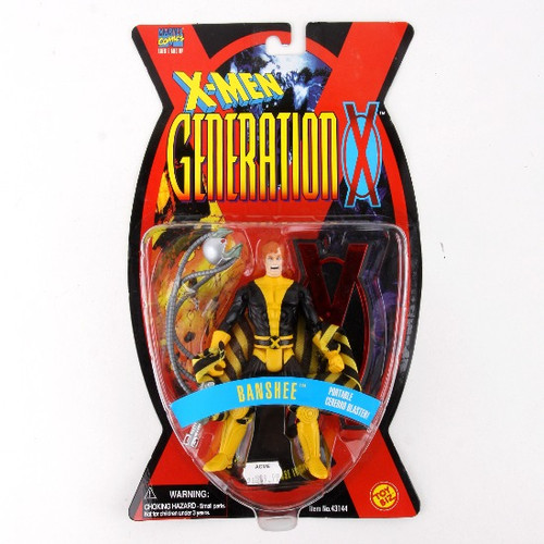 Banshee Classic 1995 Marvel Generation X Action Figure Toy Biz