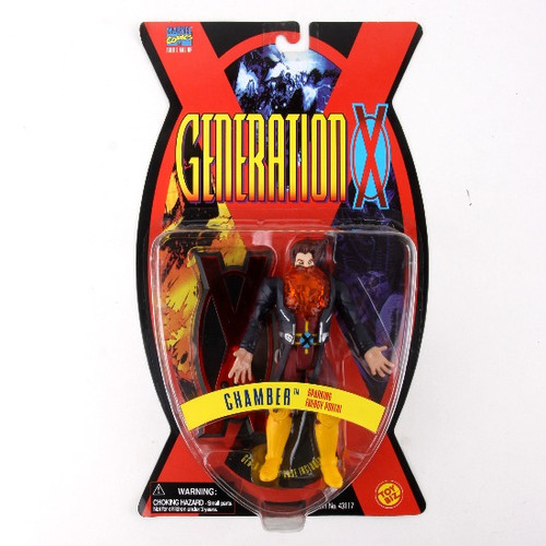Chamber Classic 1995 Marvel Generation X Action Figure Toy Biz