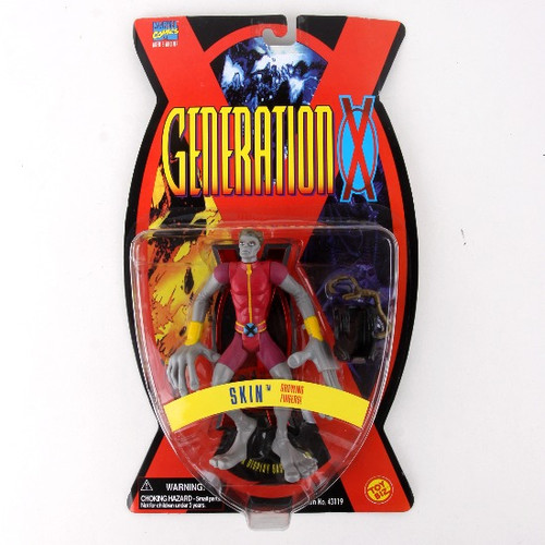Skin Classic 1995 Marvel Generation X Action Figure Toy Biz