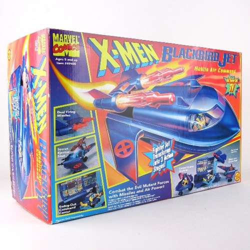 Blackbird Jet - Classic 1994 Marvel Comics X-Men Vehicle - Toy Biz
