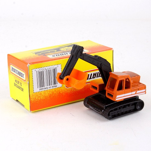 Excavator 6 Classic 1996 Die Cast Vehicle Matchbox Vintage Toy