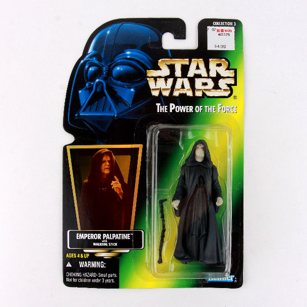 Emperor Palpatine - 1996 Star Wars Power of the Force Action Figure - Kenner