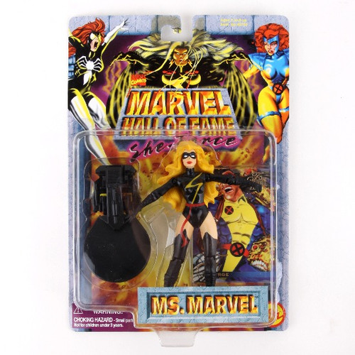 Ms. Marvel - Classic 1996 Marvel Hall of Fame She-Force Action Figure ...