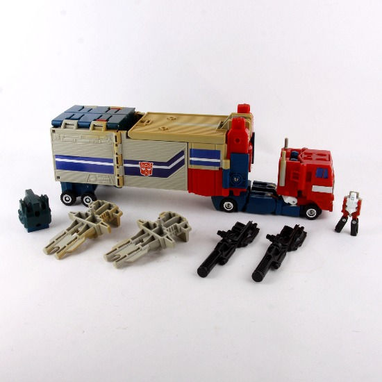 Thumbnail: Optimus Prime - Vintage 1988 Transformers G1 Powermaster Action Figure - Hasbro