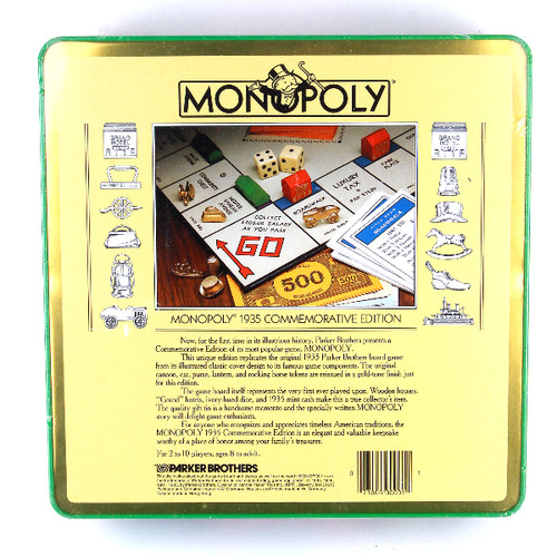 Monopoly (1935 Commemorative Edition) - 1985 Board Game - Parker