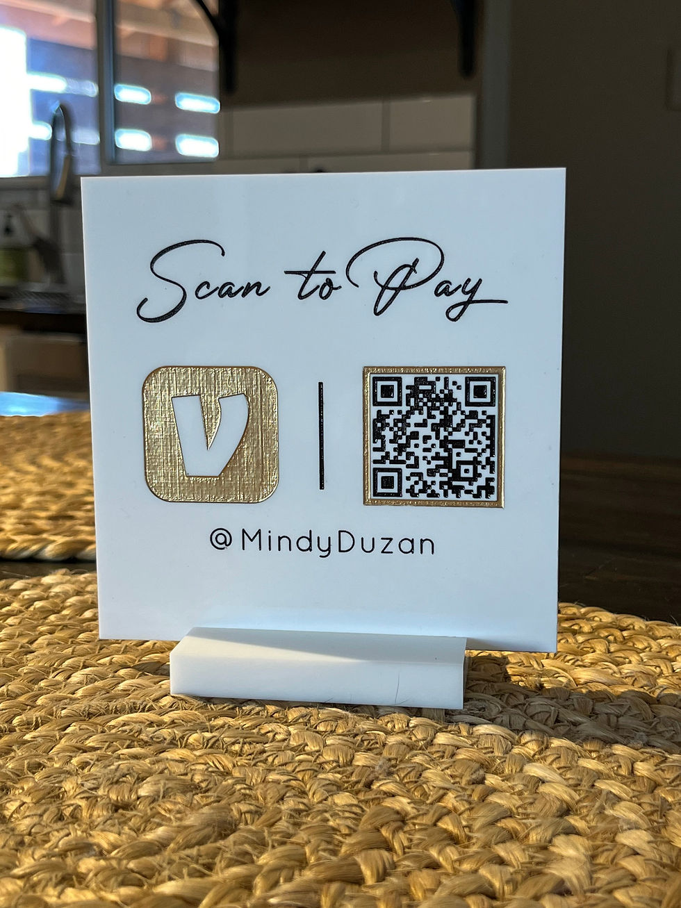 Thumbnail: Acrylic QR Signs