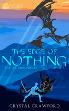 Book cover for The Edge of Nothing by Crystal Crawford