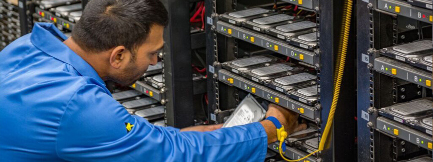 Let Embassy shred your old hard drives. Clean out that server room.