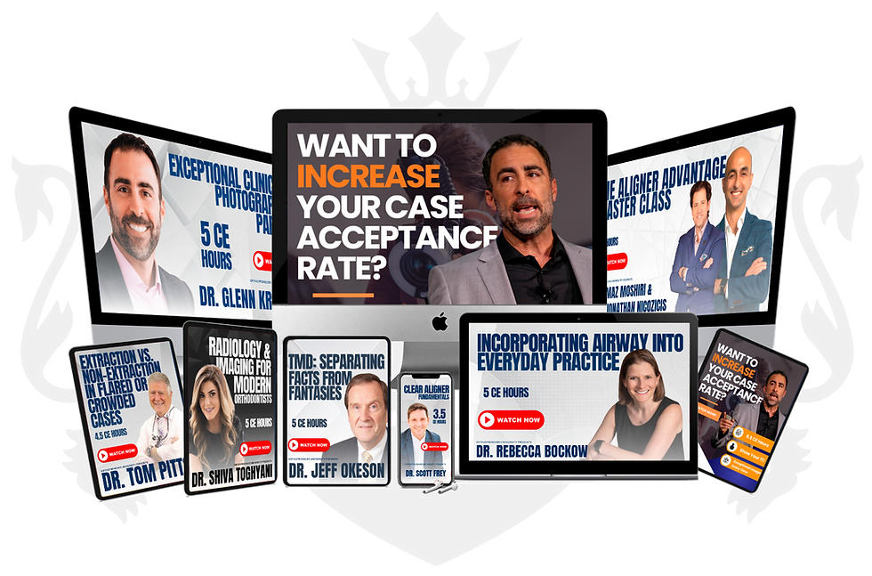 Orthodontic CE courses preview from Orthopreneurs University