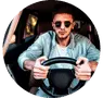 Clase diagnostica de conducir en autoescuela en línea