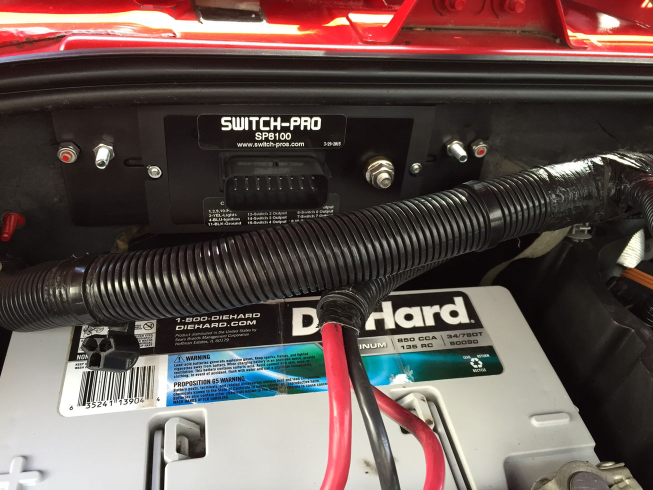 (Switch Pros) SP-9100 8 / RCR-FORCE12 RGB Solid State Switch Panel