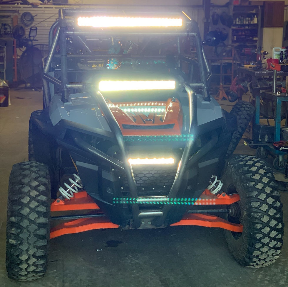 Thumbnail: INFINITE OFFROAD RZR Turbo (2017+) Grille w/ 60w Light Bar