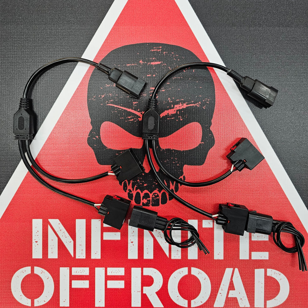 Infinite Offroad Jeep JK, JL, JT Turn Signal Tap Splitter (PAIR)