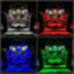Thumbnail: (BASE KIT) - RGB+W Color Change Rock Light Kit