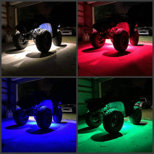 ATV/4-Wheeler) RGB+W Rock Light Kit infinite-offroad