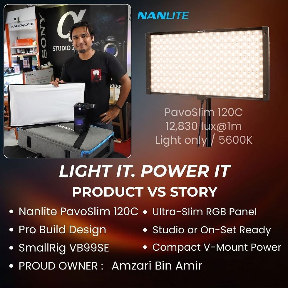 Thumbnail: Nanlite PavoSlim 60B/ 60C/ 60CL/ 120C/ 240B & 240C RGB LED Panel