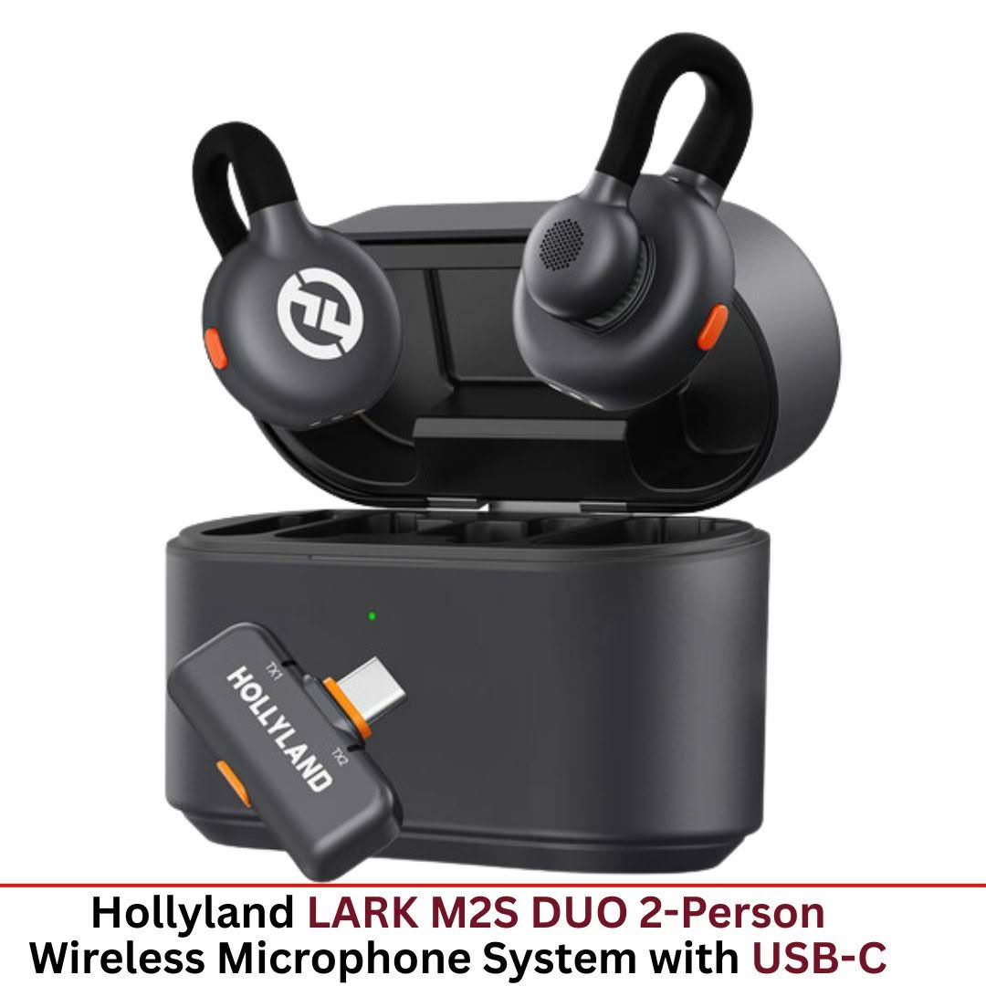Hollyland LARK M2S Combo 2-Person Wireless Microphone System