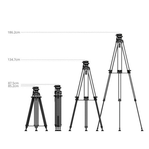Thumbnail: SmallRig FSD14 FreeSpeed Heavy-Duty Carbon Fiber Tripod