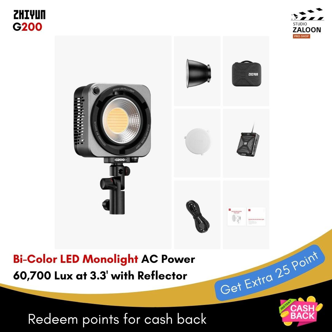 Zhiyun MOLUS (G200/G300) Bi-Color LED Monolight