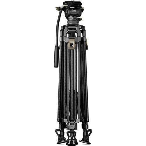 Thumbnail: Tilta 75mm Cine Fluid Head with 2-Stage One-Touch Carbon Fiber Tripod System