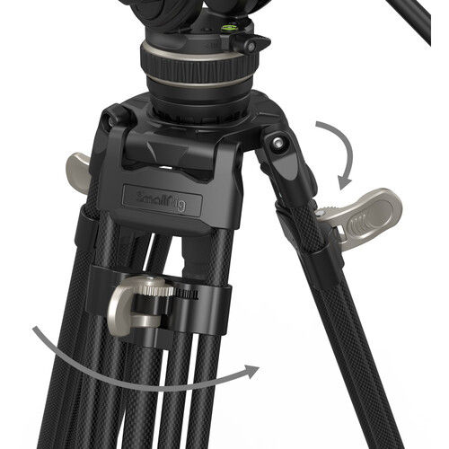 Thumbnail: SmallRig FreeBlazer Heavy-Duty Carbon Fiber Tripod System