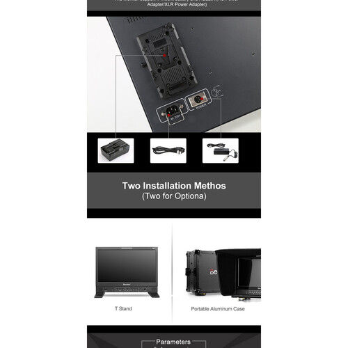 Thumbnail: Desview S17-HDR 17.3" UHD 4K HDMI HDR Desktop Broadcast Monitor