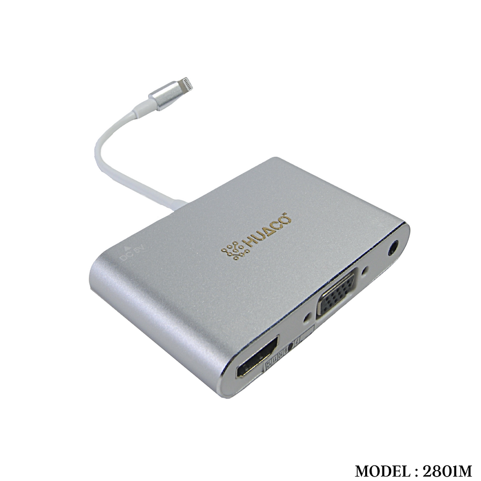 Thumbnail: SZ CO-SP2801M LIGHTNING TO HDMI AND VGA