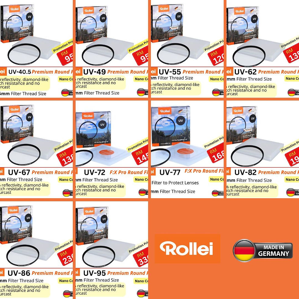 Rollei UV Premium Round Filter - Lens protector filter