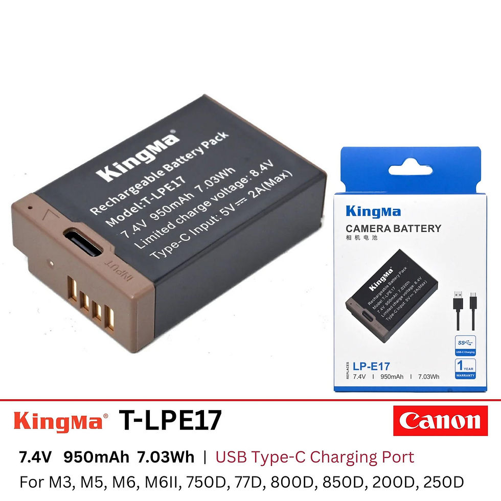 Thumbnail: KingMa Pro Canon DSLR & Mirrorless Batteries (LP-E6 / LP-E17 / LP-E19)