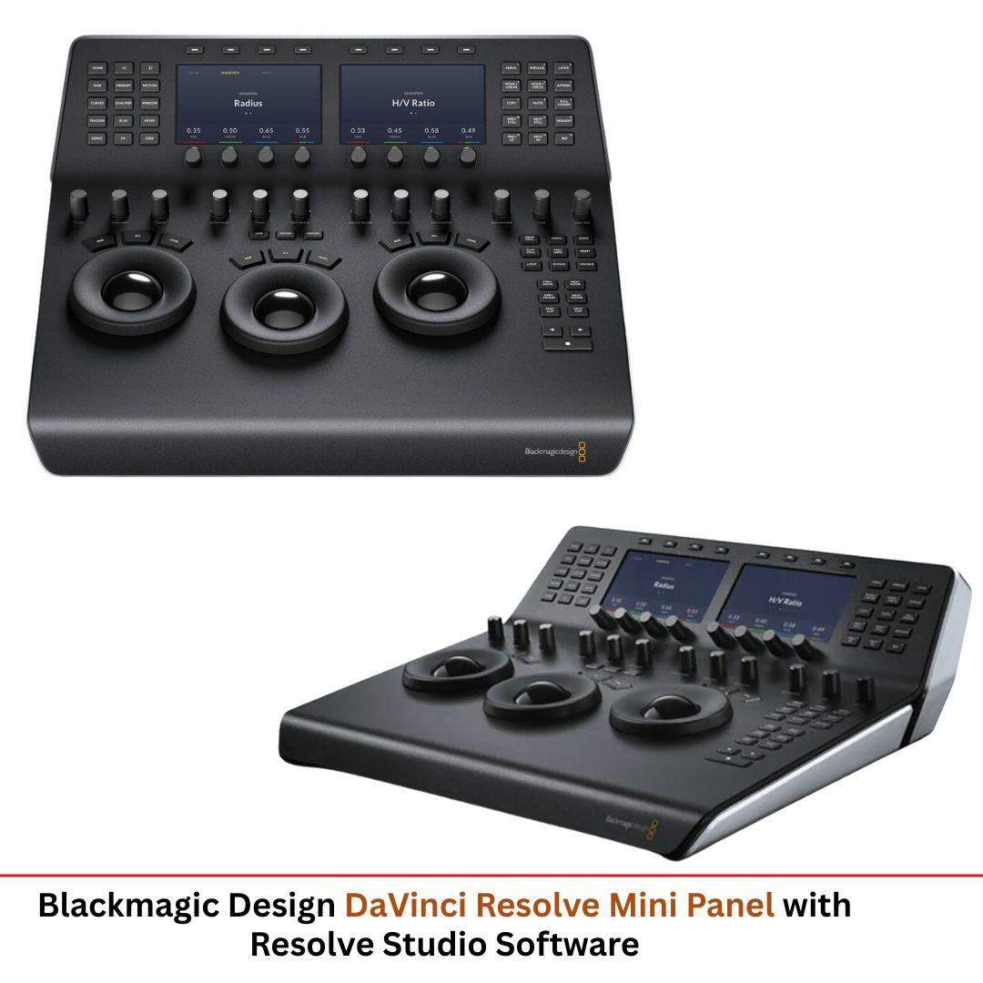 Blackmagic Design DaVinci Resolve Mini Panel with Resolve Studio Software