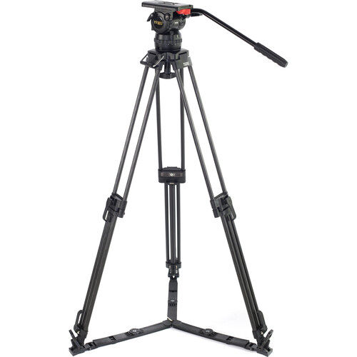 Thumbnail: Teris TS120CF Fluid Head & Tripod Kit (Carbon Fiber)