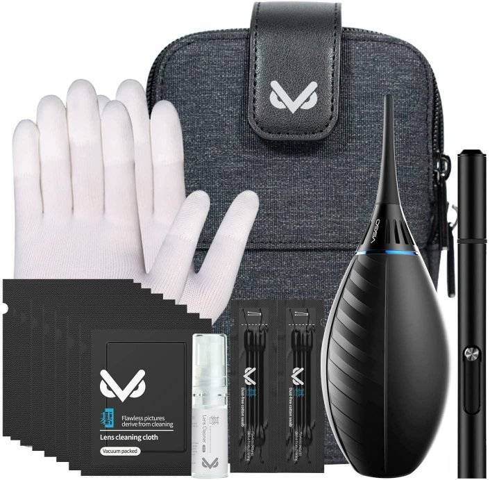 Thumbnail: VSGO VS-A3E Wrap Up Camera Lens Cleaning Kit With Case
