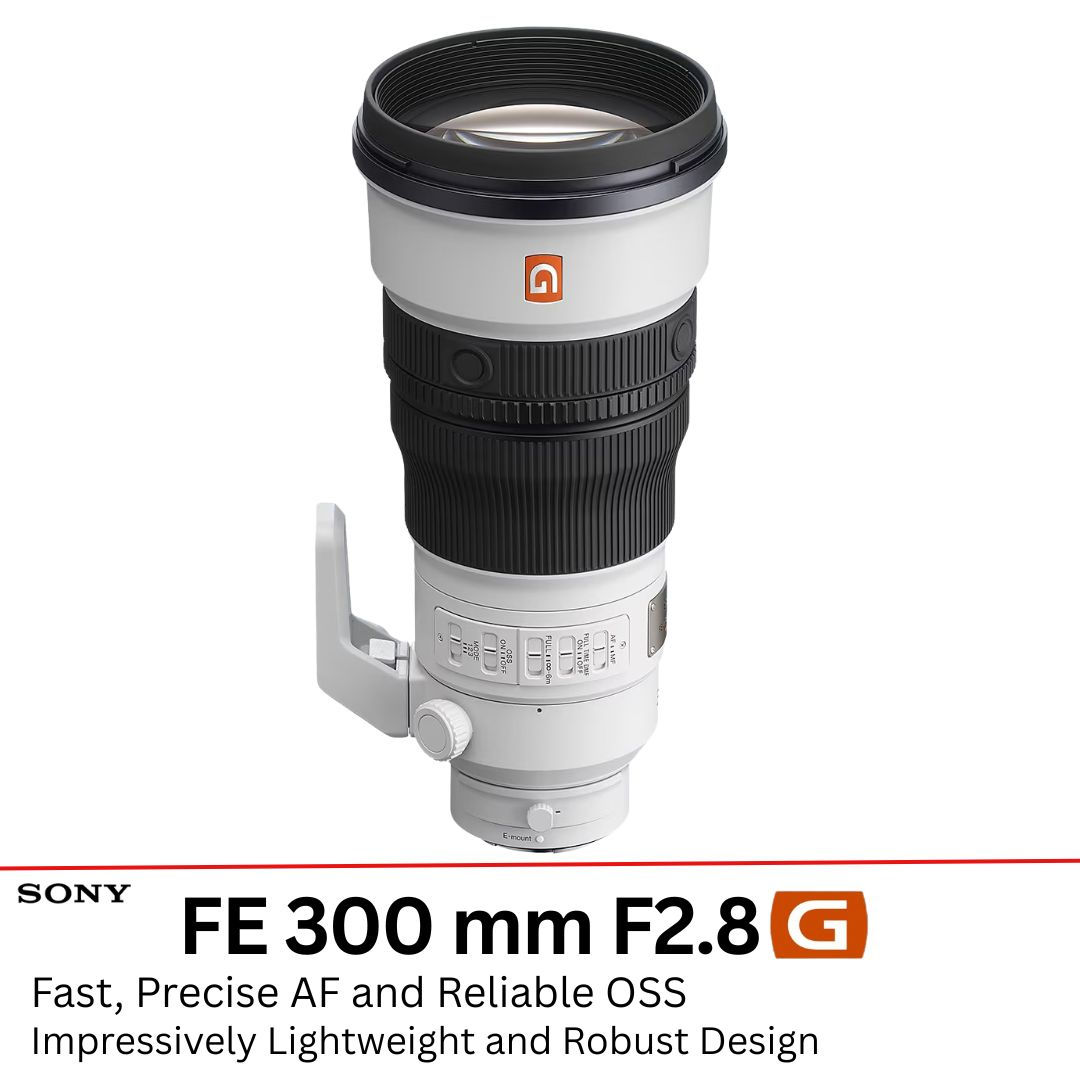 Sony FE 300mm f/2.8 GM OSS Lens (Sony E)