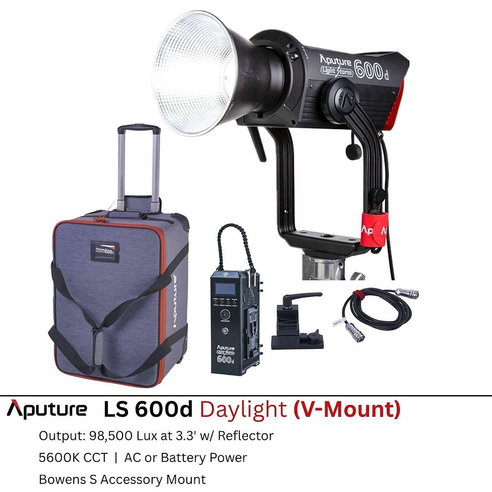 Thumbnail: Aputure LS 600d Daylight LED Monolight (V-Mount) + Free F10 Barndoor F10 Fresnel
