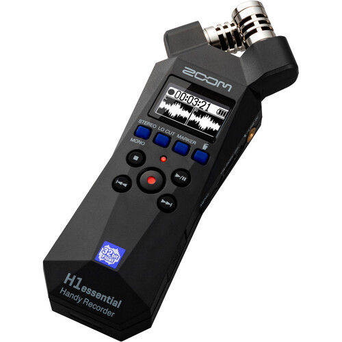 Thumbnail: Zoom H1essential 2-Track 32-Bit Float Portable Audio Recorder