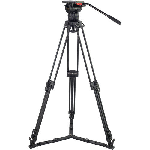 Thumbnail: Teris TS150AL Fluid Head & Tripod Kit (Aluminum)