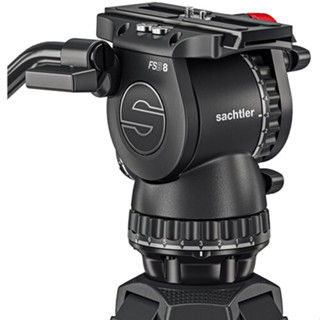 Thumbnail: Sachtler System FSB 8 Sideload and 75/2 Carbon Fiber Tripod Legs with Ground Spr