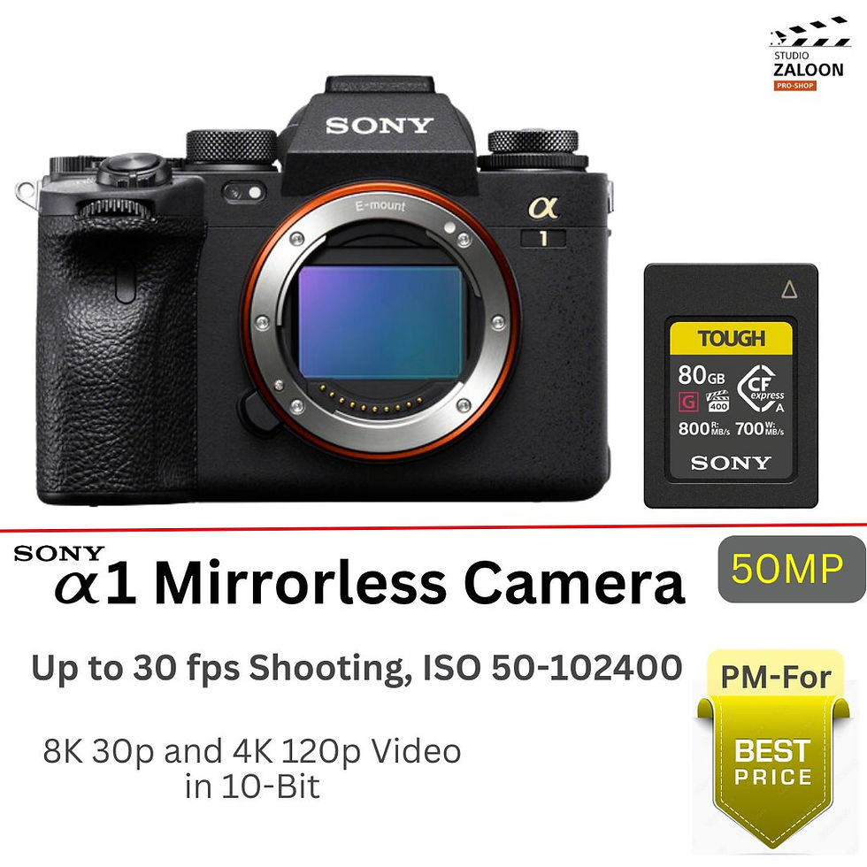 Sony ILCE-1 Body Mirrorless Camera a1